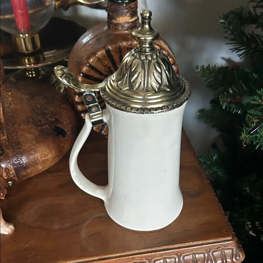 Nelson McCoy Pottery Fox Hunt Beer Stein